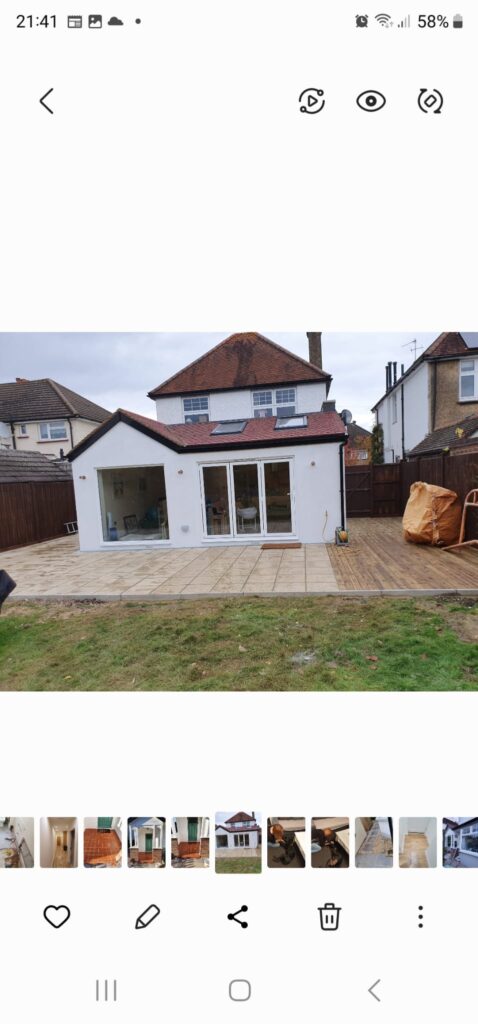 Garden Buildings & Outdoor Spaces | London & Home Counties 9 A residential building featuring a patio area and large glass doors at the rear. - London