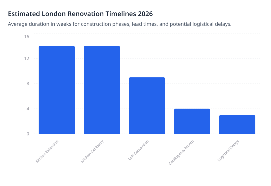 Estimated London Renovation Timelines 2026