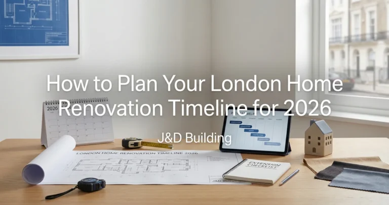 How to Plan Your London Home Renovation Timeline for 2026